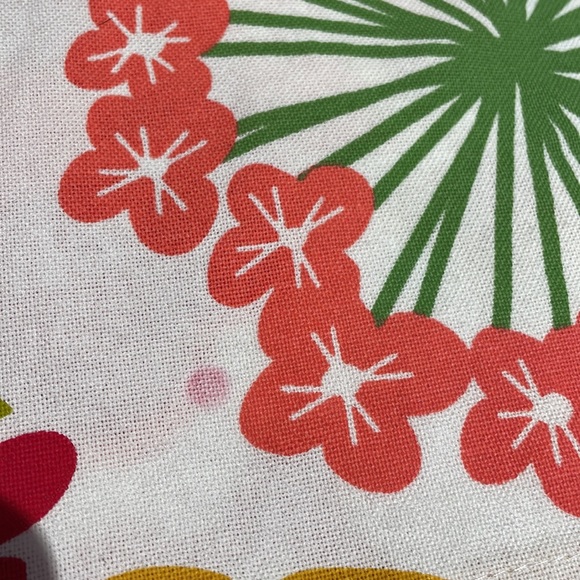 Four colourful one hundred per cent heavy cotton napkins - Picture 5 of 7